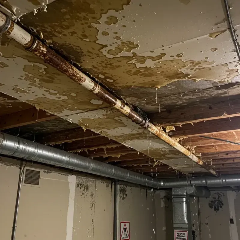 Ceiling Water Damage Repair in Oliver County, ND